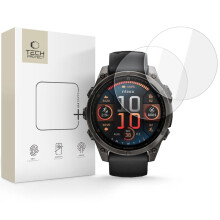 Ochranné sklíčko Tech-Protect Glass Fit+ pro Garmin Fenix 8 47 mm, 2 ks
