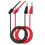 P1308B 18PCS Test Lead Kit 4MM Banana Plug to Test Hook Cable Replaceable Multimeter Probe Alligator Clip 6
