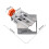 2Pc Carpenter Quick Positioning Clamp for Wood Panel Splicing 90 Degree Right Angle Fixing Clip Right Angle Clamp-Closed 7