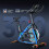 Vélo d’Appartement Vélo d’Entraînement Spinning LCD Support pour Tablette 6
