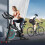 Vélo d’Appartement Vélo d’Entraînement Spinning LCD Support pour Tablette 7