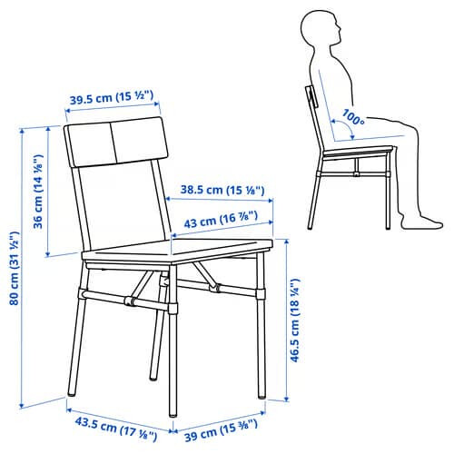 IKEA GRÖTÅN Dining Chair 2