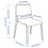 IKEA TEODORES Dining Chairs 2 Pack 2