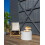 Freestanding Bioethanol Fireplace Moon White Matte 9