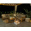 Sunset Garden White Freestanding Fireplace 7