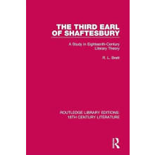 Third Earl of Shaftesbury by R.L. Brett Hardcover Book