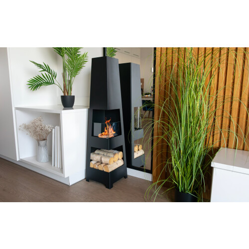 Pyramid Garden Bioethanol Fireplace 2