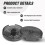 13PCS Replacement Arcade Hitbox Controller Button Caps Mechanical Push Button for Kailh/TTC/ Switches Keycap,A 1