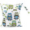 (Owl)Cartoon Pattern Diaper Bag Knitted Flat Fabric Double Zipper Printing Digital 1