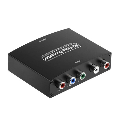 Convertidor Ypbpr una Componente  una HD Compatible con  Convertidor Ypbpr+L/Raudio una Compatible con 1