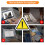 Computermonitor Lichtbalk Touchscreen Computerlamp Ogenbescherming PC Computermonitor Lichtbalk met 1080P Webcam 7