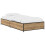 VidaXL vidaXL Bed Frame Artisan Oak 80 x 200 cm Engineered Wood 1