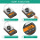 Fine Scale 0.001G, Digital Milligram Scale 50G / 0.001G, Digital Pocket Scale com Display LCD, Lab Digital Scale,Azul 4