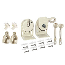 Cordless Bracket Kit, Mounting Bracket for Indoor/Outdoor Sunshade Roller Shutter Replacement