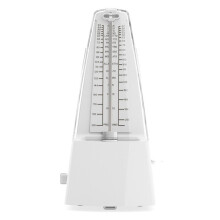 Mechanical Metronome Universal for Guitar Violin Piano Musical Instrument Practice Tool White