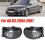 For  A8 D3 2004-2007 4E0941700A Right Front Driving Fog Lamp Light Assembly with Halogen Bulbs 5