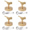 4X Brass Gold Animal Hook Solid Brass Coat Hook Door Back Hook Bathroom Kitchen Hooks Towel Rack(Bird) 1
