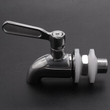 3X Stainless Steel Faucet Tap Draft Beer Faucet for Brew Fermenter Wine Draft Beer Juice Dispenser Drink Fridge Kegs