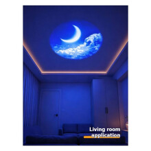 Projetor de Estrelas Luz Noturna Luz Do Oceano Galáxia Lâmpada de Projeção de Estrelas USB 360 Graus Flexível Pescoço de Ganso