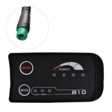 5PIN S810 E-Bike-MessgeräT, LED-Anzeige, 36 V UART für Elektrofahrrad, Elektrofahrrad-MessgeräT