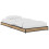 VidaXL vidaXL Bed Frame Artisan Oak 80 x 200 cm Engineered Wood 1