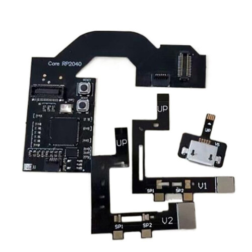 New 1 Set Upgradable Flash Memory  Oled/Lite/ Core/OLED V6 Core Chip Rp2040 Game Console Accessories B