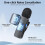 Wireless Lavalier Lapel Microphone for , Android, PC, USB-C Devices - Ideal for Recording & Streaming BY-V1 4