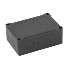 500A Marine Sammelschiene 48V Kfz-Stromverteilungsblock Current 6 Bolzen Kunststoffabdeckung für Auto Boot Auto Schwarz