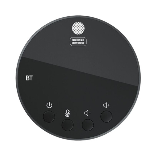 Desktop USB Conference Speakerphone BT 360 Omnidirectional Condenser Microphone PC Computer Mic with Speaker Mute