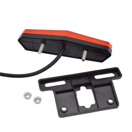 36V/48V Electric Bicycle Highlight Tail Light Brake Light Night Riding Light Scooter LED Steering Light 1
