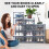 Shoe Storage Box, Clear Transparent Shoe Storage Boxes Hard Plastic Stackable Organiser Containers Bins Grey 3