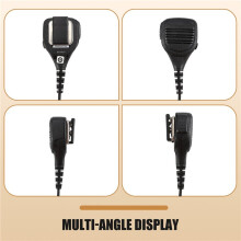 Handsfree Speaker Microphone for DEP550/E DEP570/E DP2400E DP2600E DP3441E TETRA Radio MTP3150 MTP3250 MTP3500