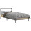 VidaXL vidaXL Bed Frame Sonoma Oak 80 x 200 cm Engineered Wood 2