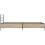 VidaXL vidaXL Bed Frame Sonoma Oak 80 x 200 cm Engineered Wood 5