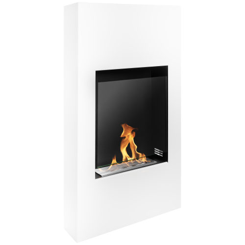 Modern White Bioethanol Fireplace Portal