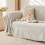 Couverture Sherpa Douce et Chaude 150x200 cm Gris 4