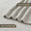 Couverture Sherpa Douce et Chaude 150x200 cm Gris 6