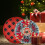 Weihnachtskranz Künstlich Elegant 38cm Rot Gold 5
