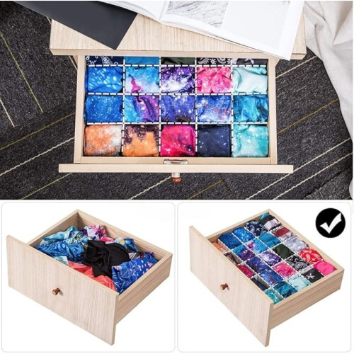 Przegrody do Szuflad Organizer Modułowy Regulowane 34 Szt 47x5 cm Biały 2