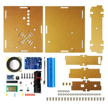 FM Radio Receiver Electronic Welding Kit LCD Display DIY Electronic for Self Assembly and Soldering Practice, B-Kit