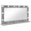 VidaXL vidaXL Vanity Mirror Rectangular Grey Sonoma 100 x 55 x 18 cm 4