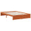 VidaXL vidaXL Bed Frame with Drawer 3 pcs Wax Brown Solid Pine Wood 4