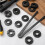 25 Pcs Angle Grinder Nut Angle Grinder Wrench Kit Universal Locknut Adjustable Spanner Flange Metal Lock Nut 2