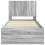 VidaXL vidaXL Bed Frame with Storage and Headboard Grey Sonoma 75 x 190 cm 5