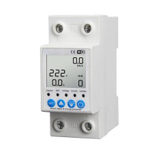 2P Tuya WiFi Intelligent Leakage Protecting 63A Current Voltage Monitoring Circuit Breaker Timer Power Meter