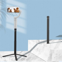 For OM4 SE Extension Rod Telescopic Extension Rod Multi-Function Gimbal Selfie Stick OSMO Mobile6 Accessories