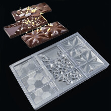 Schokoladen SüSsigkeit Riegel Form Polycarbonat Schokoladen Form Kunststoff Backen GebäCk Kuchen Form Bonbon SüßWaren Werkzeug