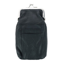 CTM Women's Leather Cigarette Case with Lighter Pocket