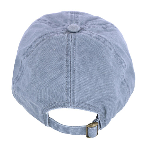 David & Young Women's Blessed Embroidered Denim Baseball Cap Hat 2