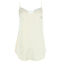 Bewicked Women's Satin Slip Nightgown with Lace